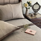 Sadyaska Streak Powder Grey Reversible Bed Cover 1 Pcs Product
