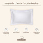 Emmie Made With Egyption Cotton Ultra Soft Blue Pillow Case Set