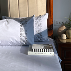 Sadyaska Evara Smoke Blue Dreams 1 Pcs Bedsheet