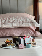 Sadyaska Faith Rose Buff Desire Cotton Set 5 Pcs Bedsheet