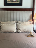 Sadyaska Faith Sand Taupe Desire Cotton Set 5 Pcs Bedsheet