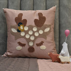 Sadyaska Baa Baa Boutique Rose and Taupe Kids 10 Pcs Bedding Set