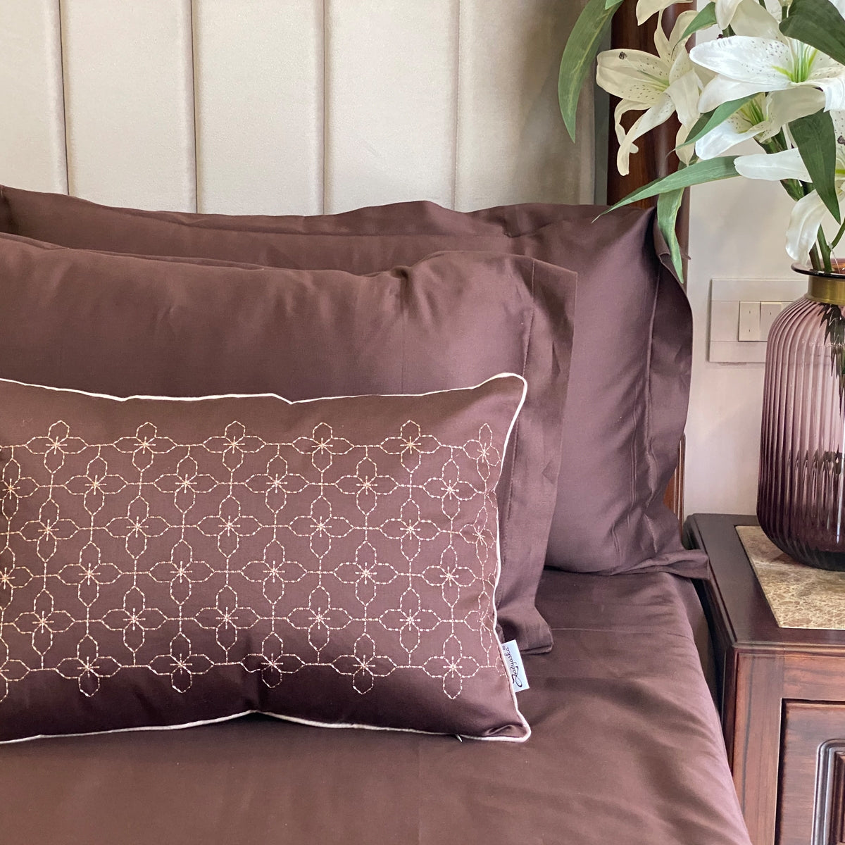 Sadyaska Glory Coffee Treasure Set 1 Pcs Bedsheet
