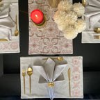 Sadyaska Geo Grey Set 13 Pcs Table Linen