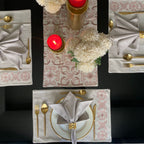 Sadyaska Geo Grey Set 13 Pcs Table Linen