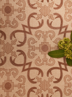 Sadyaska Geo Beige Table 1 Pcs Runner