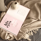 Sadyaska Herringbone Latte Woven Throw with s 1 Pcs Euro Sham