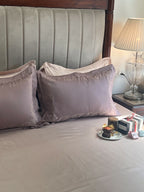 Sadyaska Hope Old Rose Buff Desire Cotton Set 5 Pcs Bedsheet