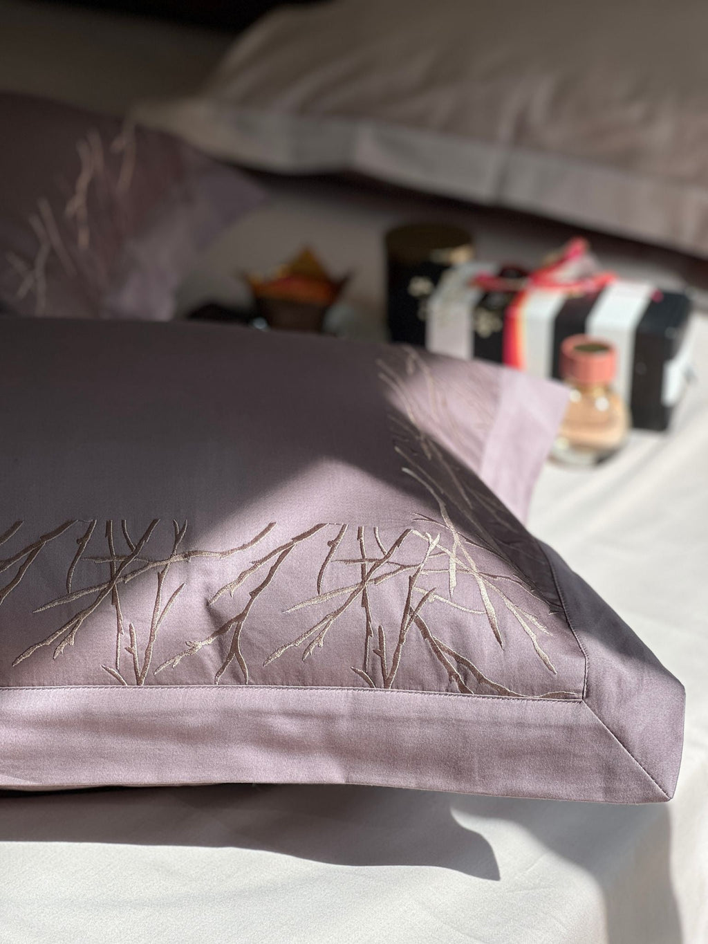 Sadyaska Hope Old Rose Buff Desire Cotton Set 5 Pcs Bedsheet