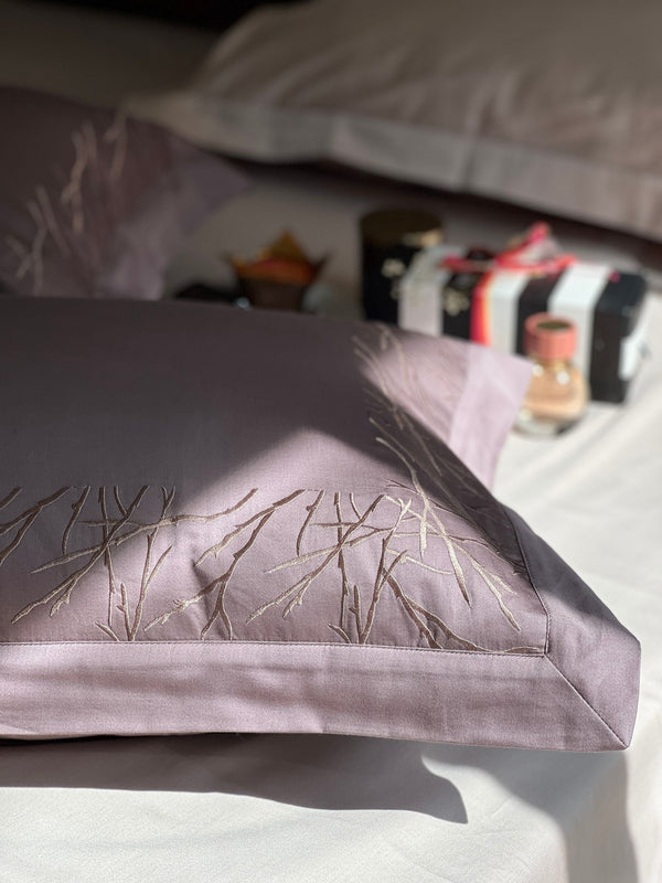 Sadyaska Hope Old Rose Buff Desire Cotton Set 5 Pcs Bedsheet