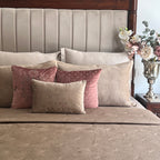 Sadyaska Lindo Champagne Gold Velvet Trousseau Set 10 Pcs Product