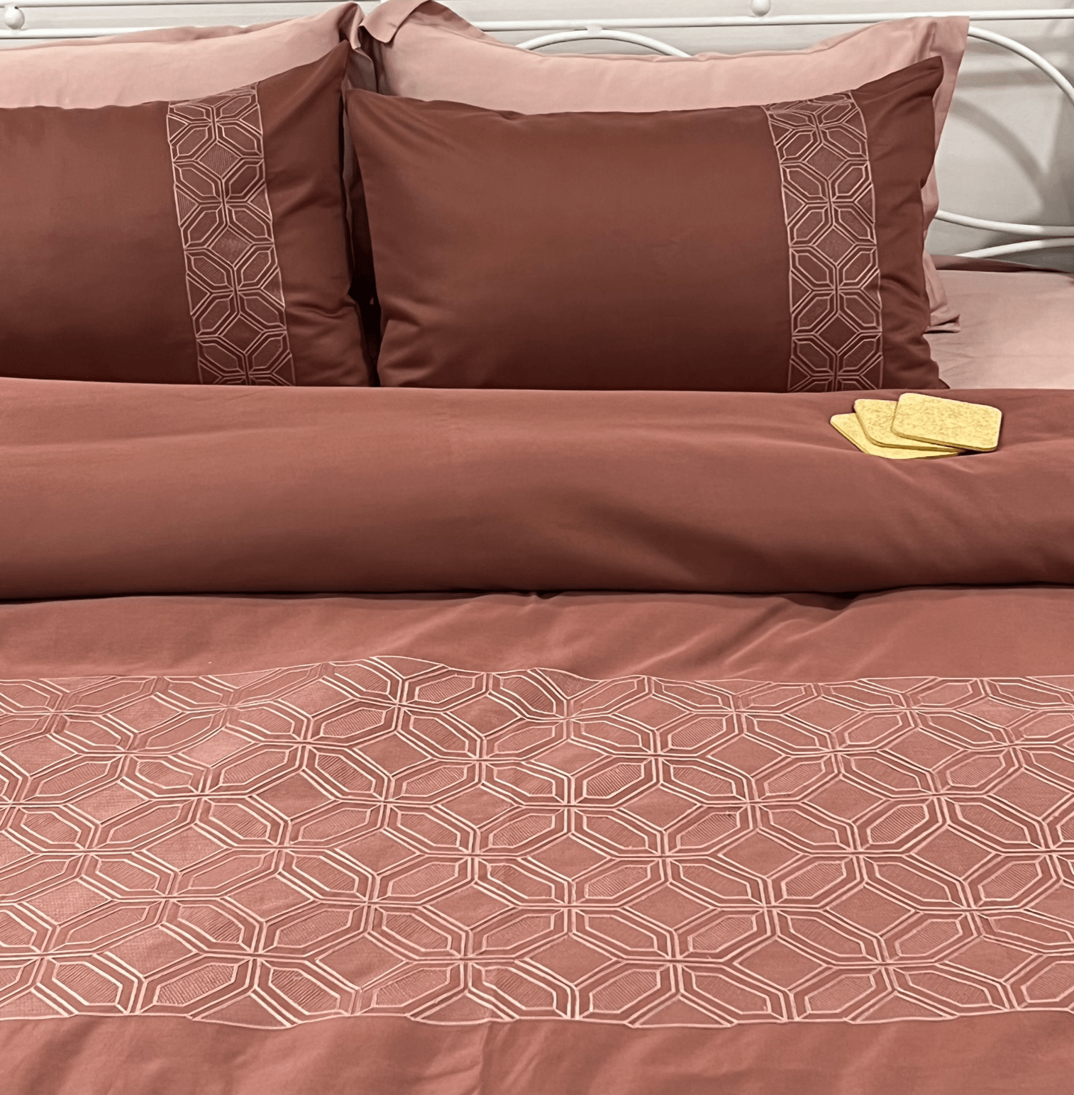 Sadyaska Arc Blush Syona 1 Pcs Duvet Cover Set