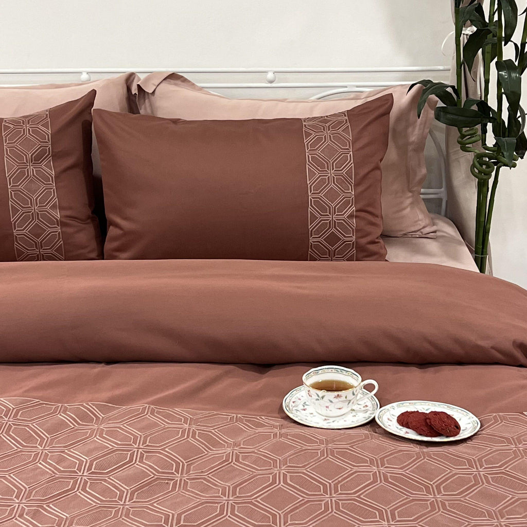 Sadyaska Arc Blush Syona 1 Pcs Duvet Cover Set