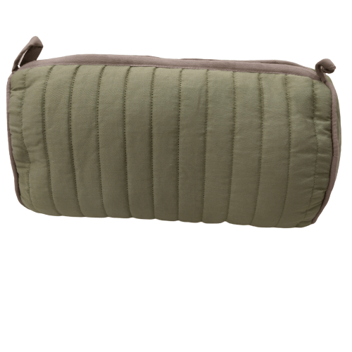 Sadyaska Sage Green Medium Size Wedding Jewelry Pouch Cosmetic Make Up Case Handmade Multifunction Storage 1 Pcs Quilt