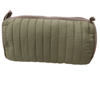 Sadyaska Sage Green Medium Size Wedding Jewelry Pouch Cosmetic Make Up Case Handmade Multifunction Storage 1 Pcs Quilt