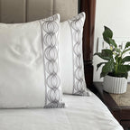 Sadyaska Surge Whites 1 Pcs Bedsheet