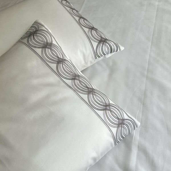 Sadyaska Surge Whites 1 Pcs Bedsheet