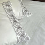 Sadyaska Surge Whites 1 Pcs Bedsheet