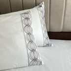 Sadyaska Surge Whites 1 Pcs Bedsheet