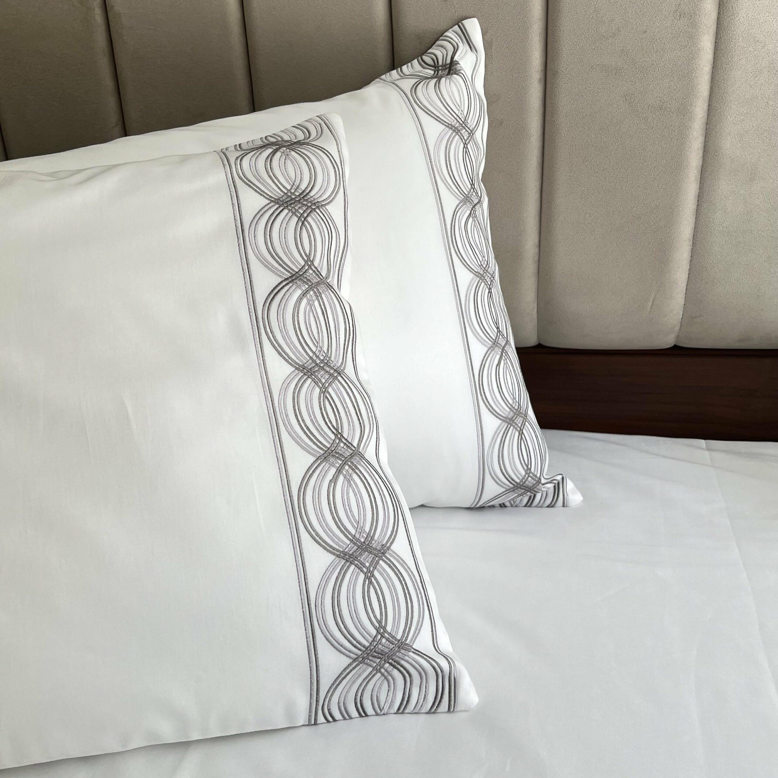 Sadyaska Surge Whites 1 Pcs Bedsheet