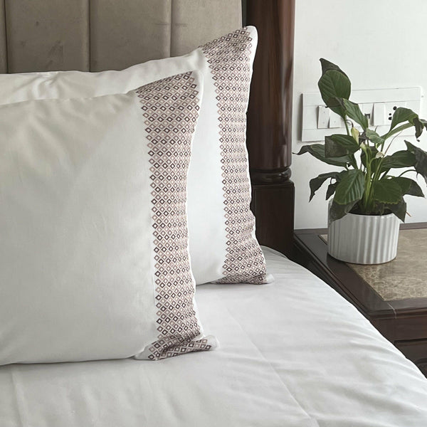 Sadyaska Glory Whites 1 Pcs Bedsheet