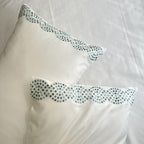 Sadyaska Curl Whites 1 Pcs Bedsheet