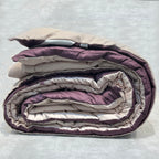 Sadyaska Buff and Mauve 300TC Cotton Reversible Downfill 1 Pcs Quilt
