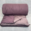 Sadyaska Old Rose and Mauve 300TC Cotton Reversible Downfill 1 Pcs Quilt