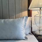 Sadyaska Poppy Pearl Grey and Slate 300TC Cotton 10 Pcs Bedding Set