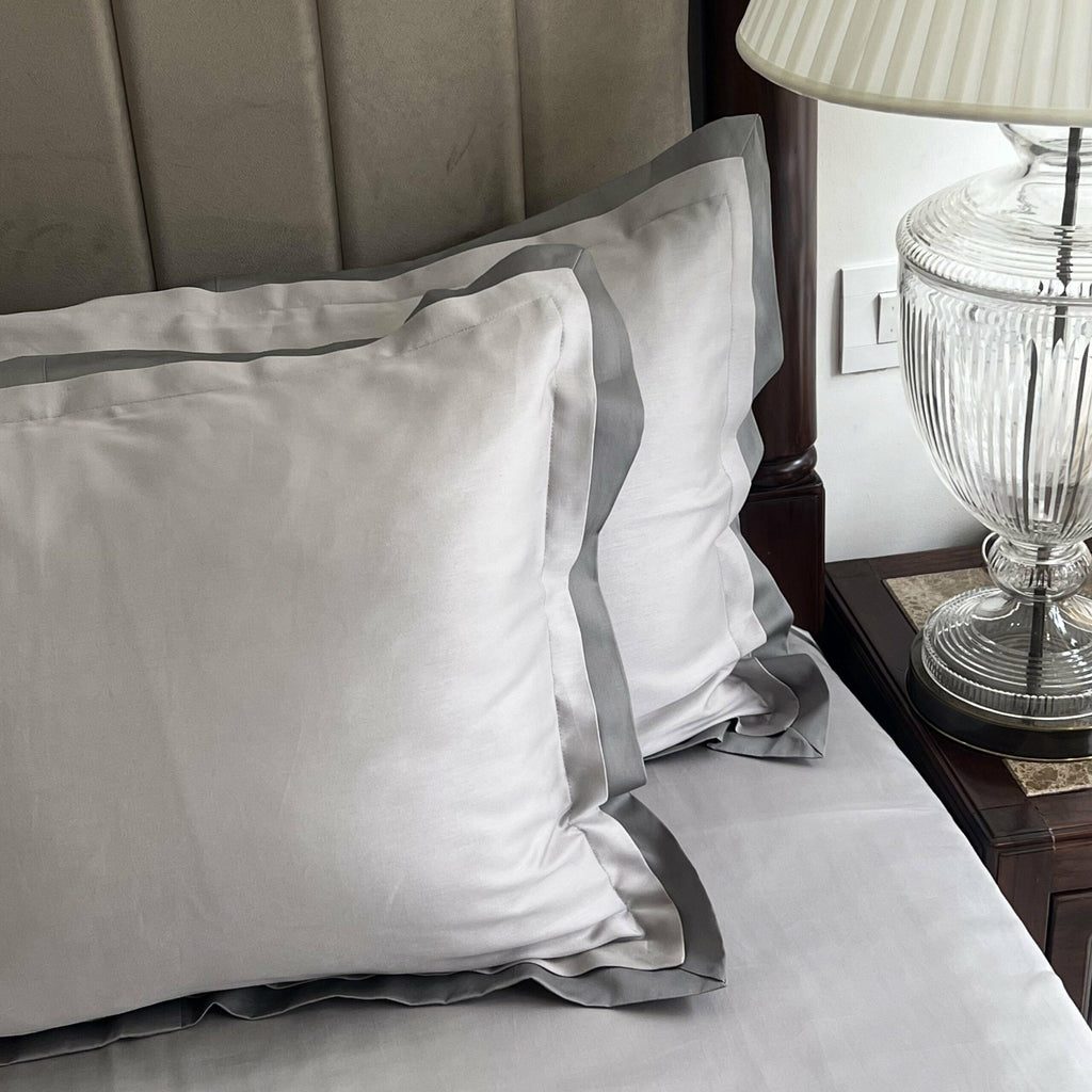 Sadyaska Pearl Grey Slate Duplex 1 Pcs Bedsheet