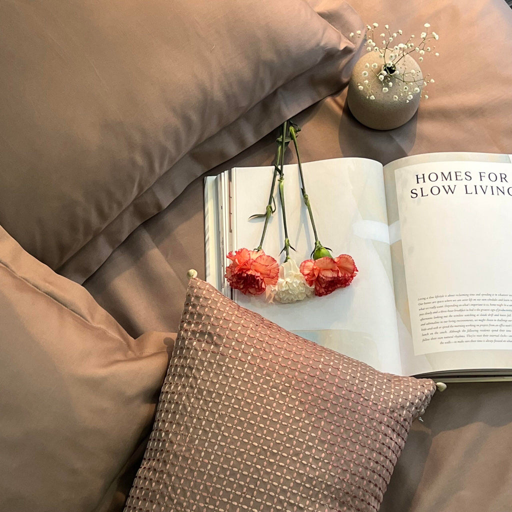 Sadyaska Moonshine Taupe Treasure 1 Pcs Bedsheet