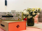 Sadyaska Foldable Printed Boota Orange Gift Box 1 Pcs Product