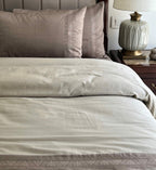 Sadyaska Delight Mocha Beige Dreams 1 Pcs Duvet Cover