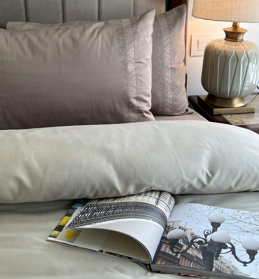 Sadyaska Delight Mocha Beige Dreams 1 Pcs Duvet Cover Set