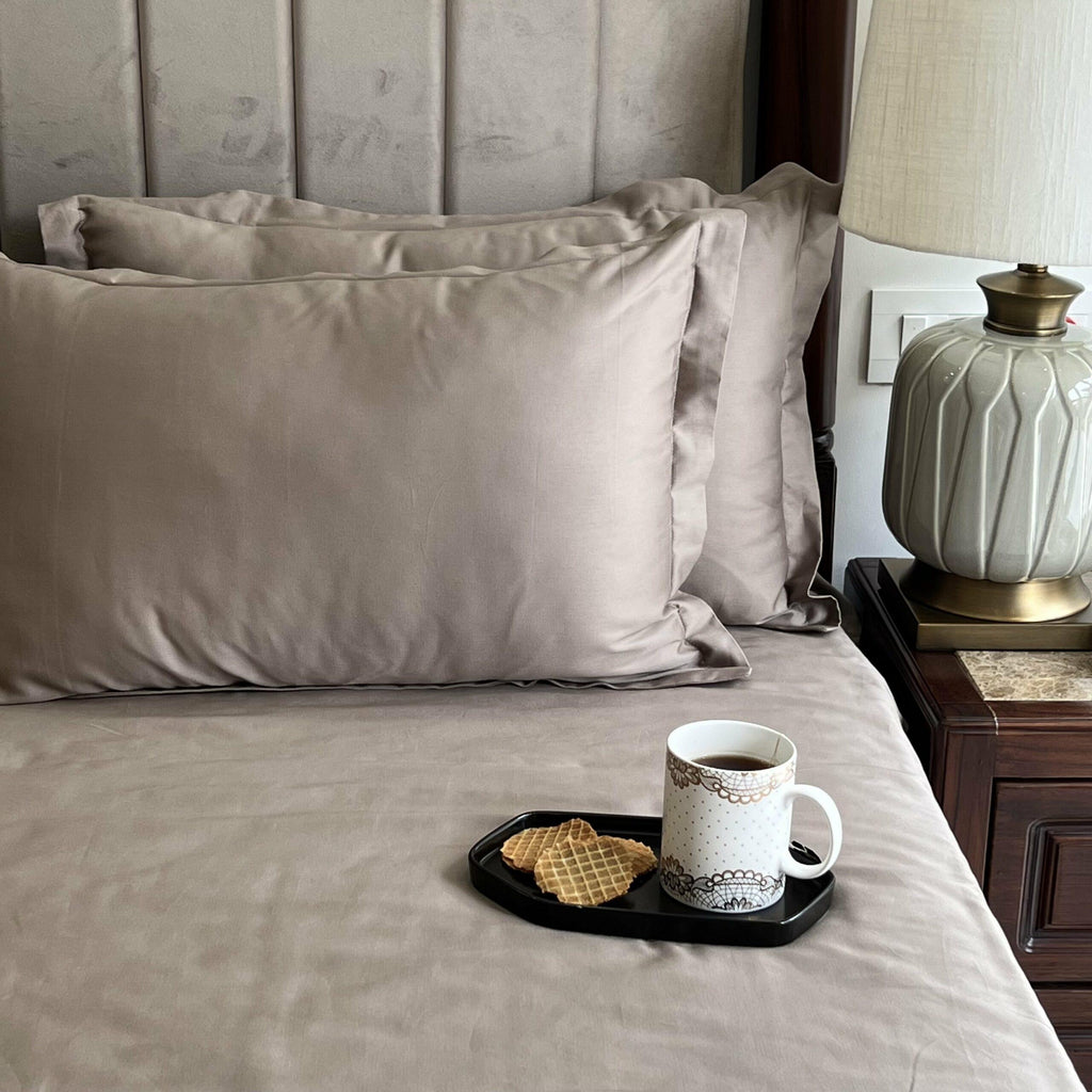 Sadyaska Mocha s (Set of 2) 1 Pcs Pillow Cover