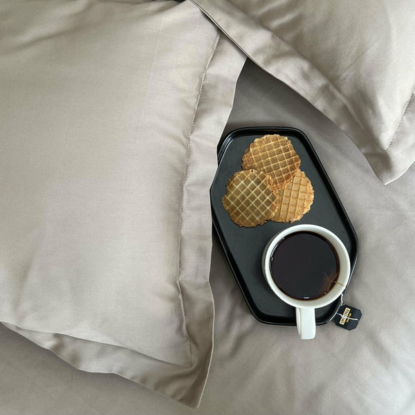 Sadyaska Luxe Mocha 1 Pcs Bedsheet
