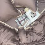 Sadyaska Old Rose and Buff Duplex 1 Pcs Duvet Cover