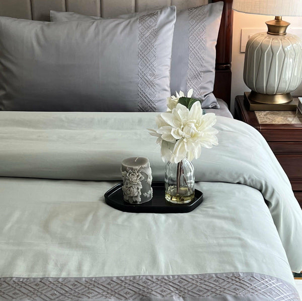 Sadyaska Classic Slate Sage Green Dreams 1 Pcs Duvet Cover Set
