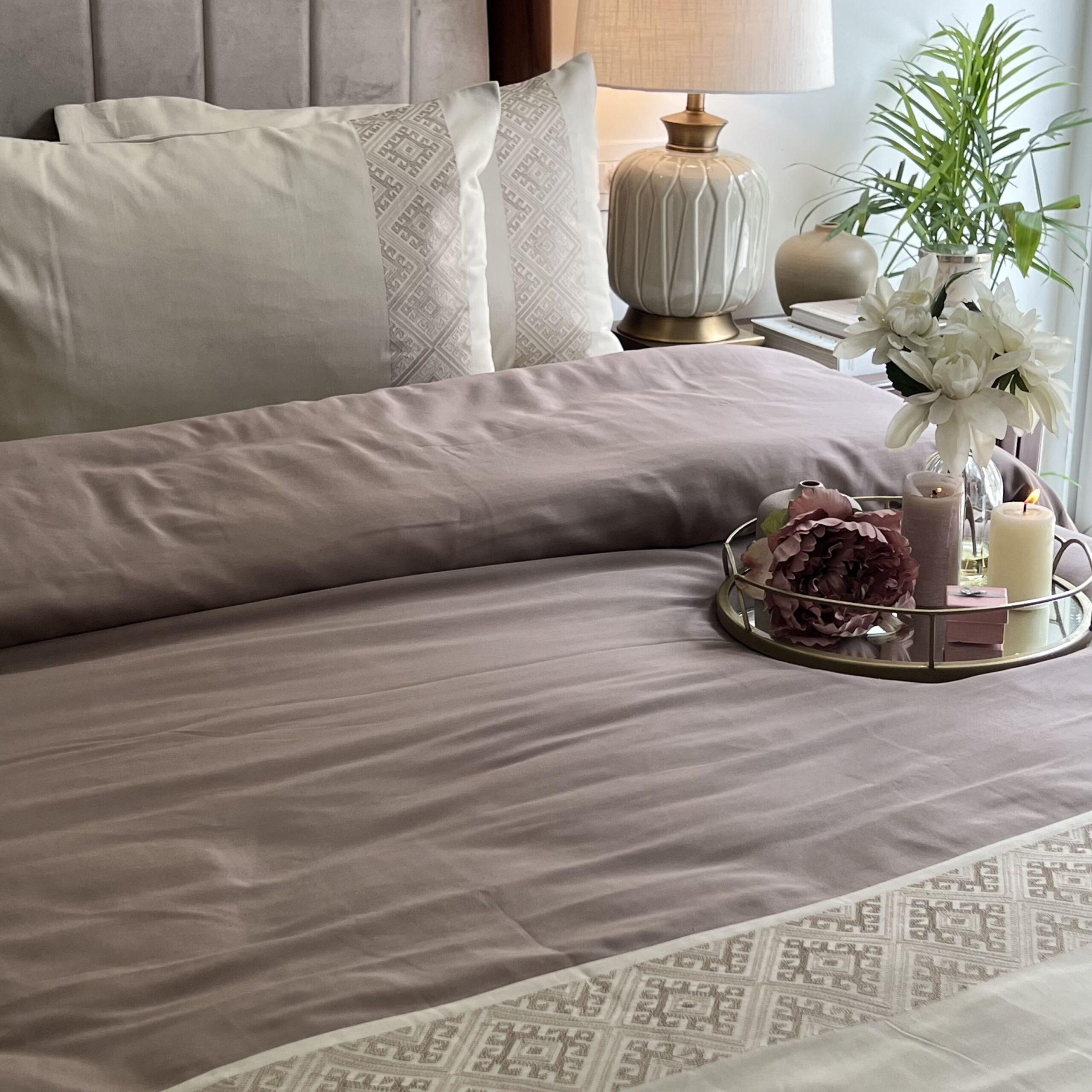 Sadyaska Arcane Beige Taupe Dreams 1 Pcs Duvet Cover