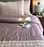 Sadyaska Vintage Buff Old Rose Dreams 1 Pcs Duvet Cover