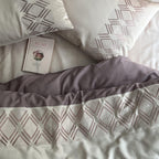 Sadyaska Vintage Buff Old Rose Dreams 1 Pcs Duvet Cover Set