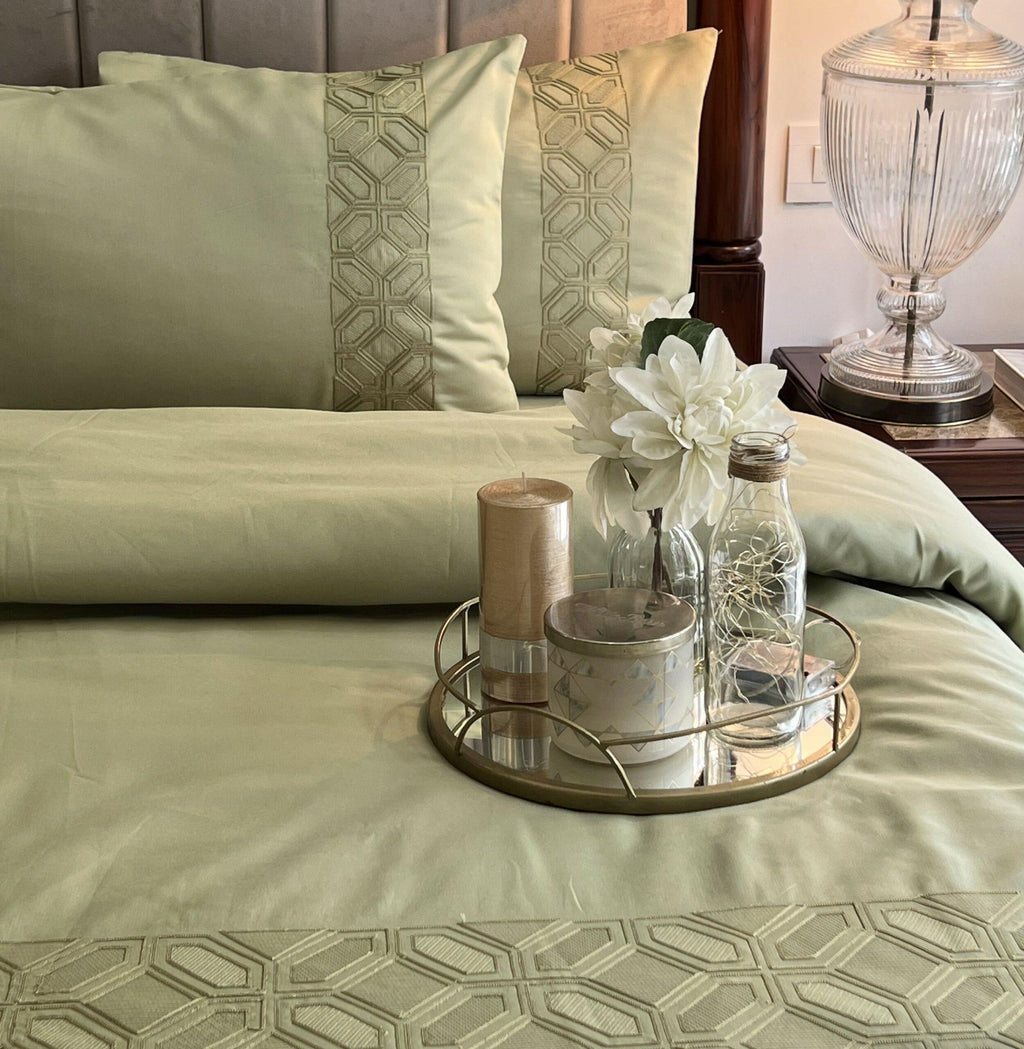 Sadyaska Arc Lime Green Syona 1 Pcs Duvet Cover