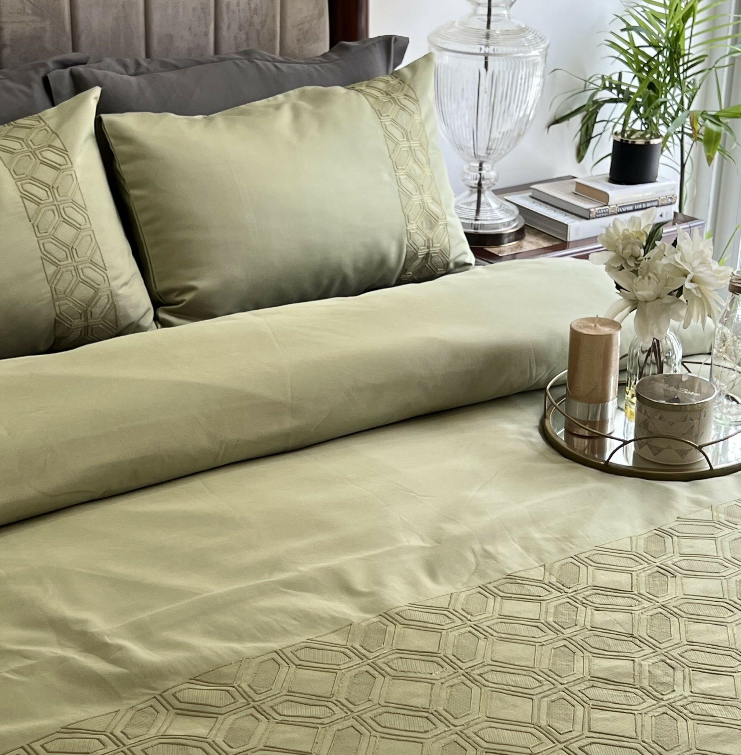 Sadyaska Arc Lime Green Syona 1 Pcs Duvet Cover Set