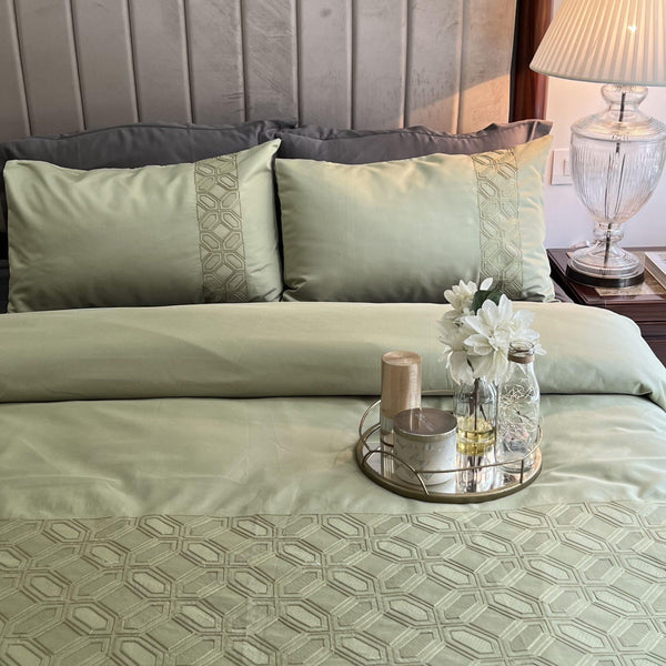 Sadyaska Arc Lime Green Syona 1 Pcs Duvet Cover