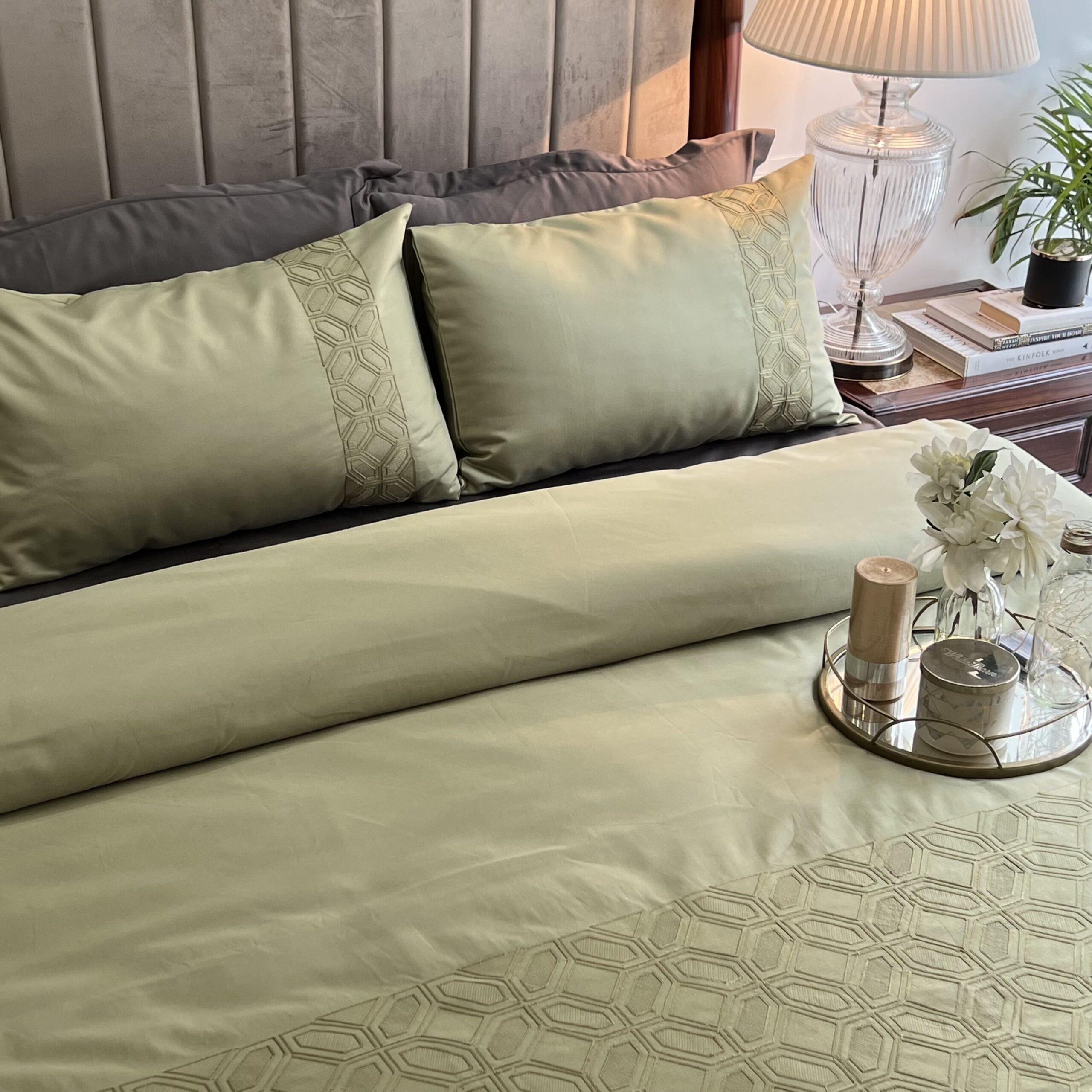 Sadyaska Arc Lime Green Syona 1 Pcs Duvet Cover