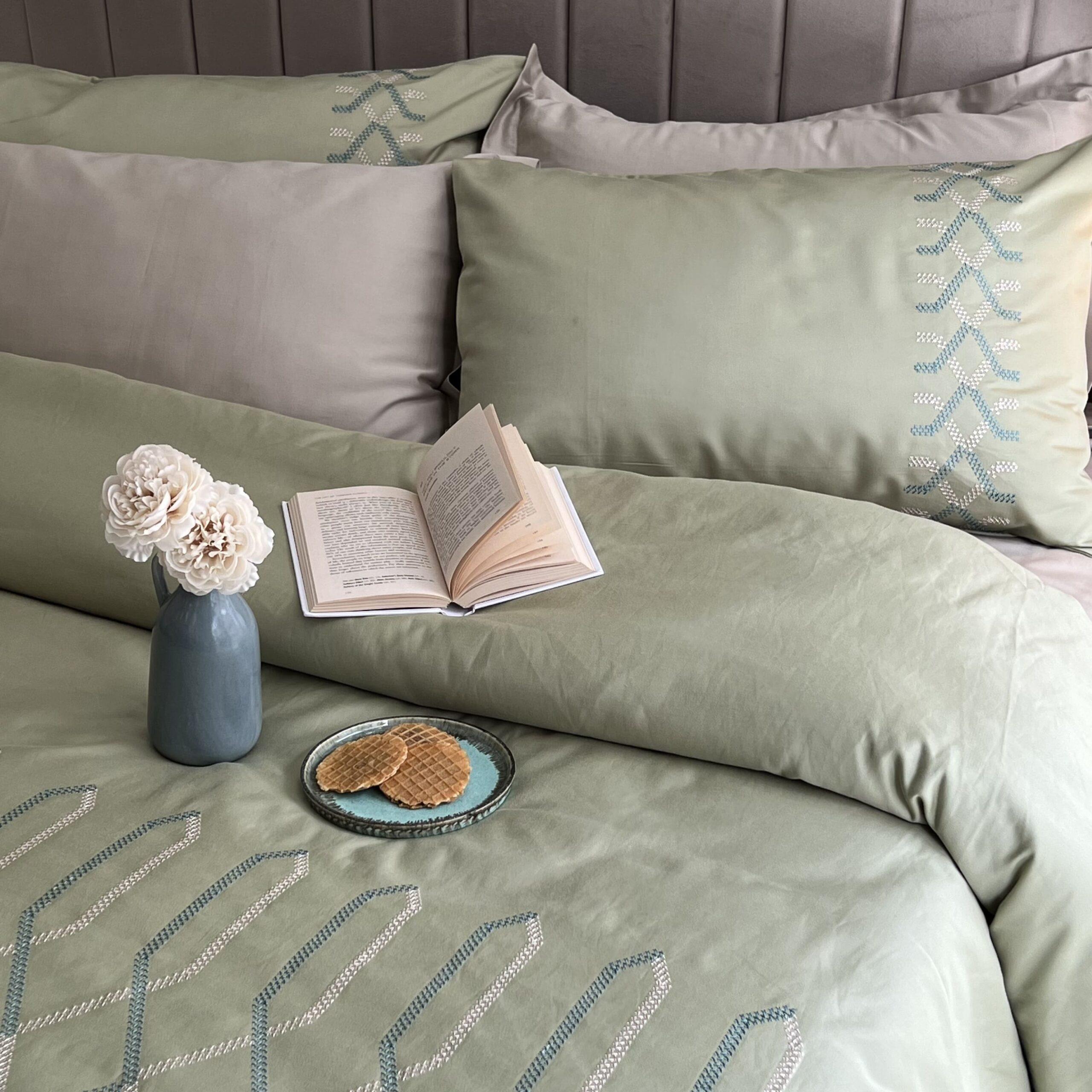 Sadyaska Tribe Lime Green Syona 1 Pcs Duvet Cover