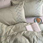 Sadyaska Tribe Lime Green Syona 1 Pcs Duvet Cover