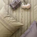 Sadyaska Lucas Lime Green Syona 1 Pcs Duvet Cover Set
