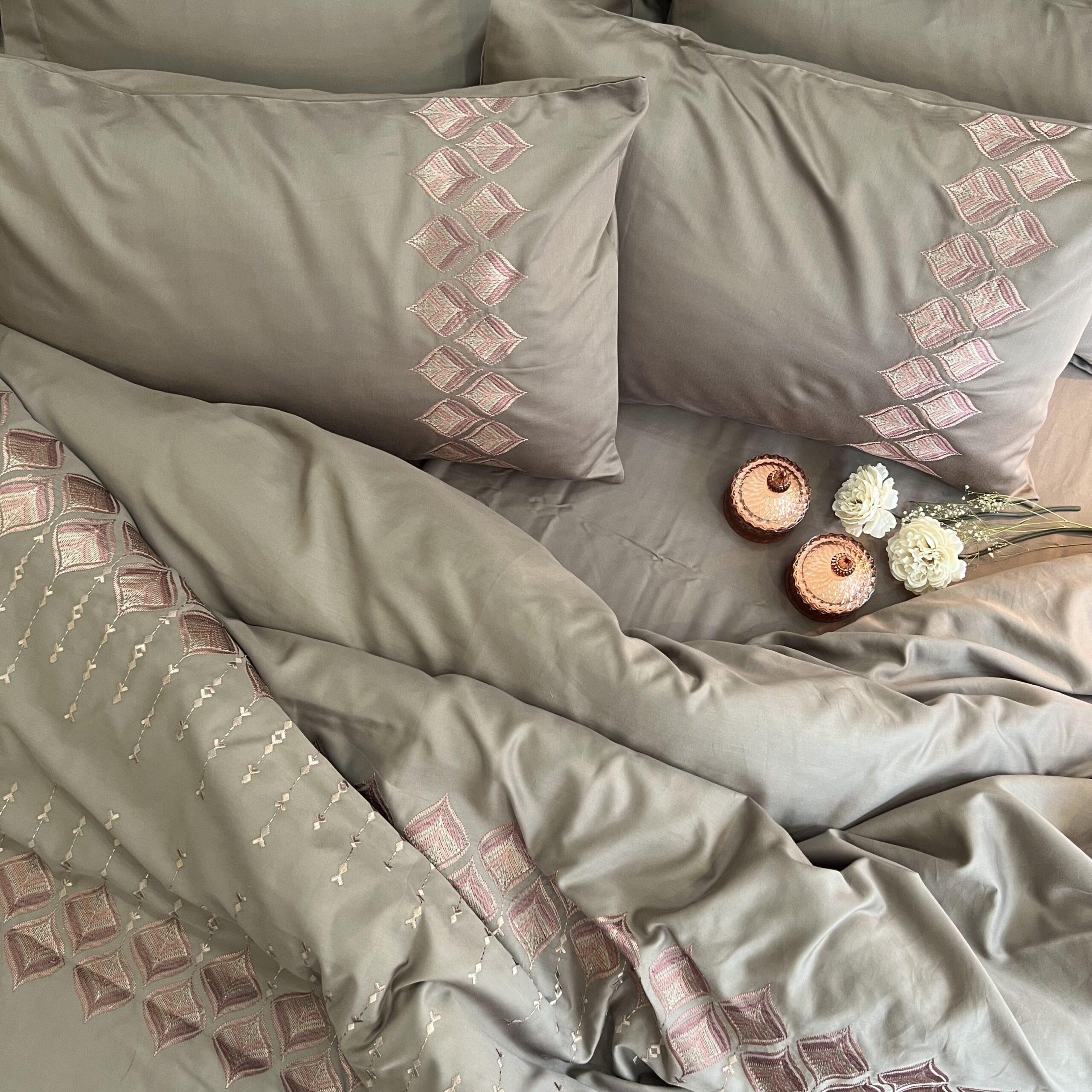 Sadyaska Leaflet Lime Green Syona 1 Pcs Duvet Cover