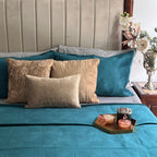 Sadyaska Bonito Emerald Green Velvet Trousseau Set 10 Pcs Product